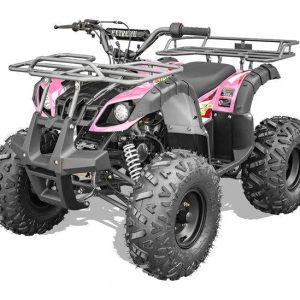 TrailMaster T125U Rancher 125cc ATV, Automatic with Reverse, Front Bumper, Front Rack, Rear Rack, Ages 9-12