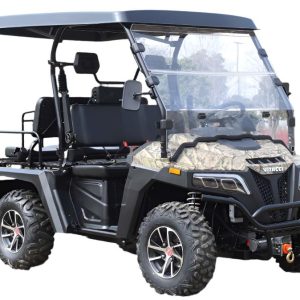Victory 450 Gas Golf Cart, Electronic Fuel Injection, 4WD, Automatic with Reverse, Deluxe Alloy Wheels, Front Winch, Windshield